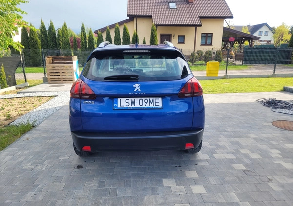 Peugeot 2008 cena 48900 przebieg: 158000, rok produkcji 2019 z Odolanów małe 106